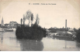 AUXERRE - Pointe De L'Ile Pesmal - Très Bon état - Auxerre
