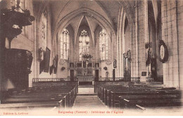 SEIGNELAY - Intérieur De L'Eglise - Très Bon état - Seignelay