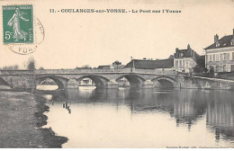 COULANGES SUR YONNE - Le Pont Sur L'Yonne - Très Bon état - Coulanges Sur Yonne