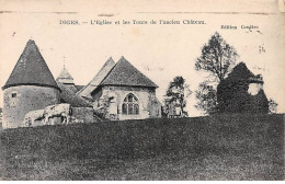 DIGES - L'Eglise Et Les Tours De L'ancien Château - Très Bon état - Andere & Zonder Classificatie