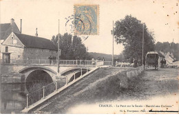 CHABLIS - Le Pont Sur Le Serein - Marché Aux Cochons - Très Bon état - Chablis