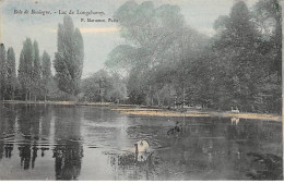 Bois De BOULOGNE - Lac De Longchamp - Très Bon état - Andere & Zonder Classificatie