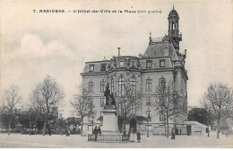 ASNIERES - L'Hôtel De Ville Et La Place - Très Bon état - Asnieres Sur Seine