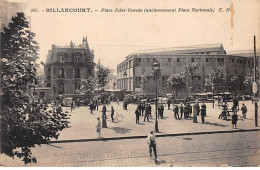 BILLANCOURT - Place Jules Guesde - Très Bon état - Boulogne Billancourt