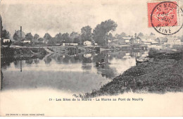 La Marne Au Pont De NEUILLY - Très Bon état - Neuilly Sur Seine