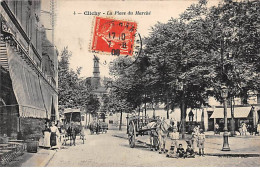 CLICHY - La Place Du Marché - Très Bon état - Clichy