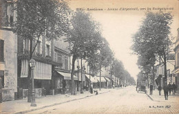 ASNIERES - Avenue D'Argenteuil, Vers Les Bourguignons - Très Bon état - Asnieres Sur Seine