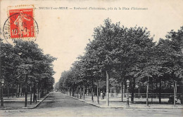 NEUILLY SUR SEINE - Boulevard D'Inkermann, Pris De La Place D'Inkermann - Très Bon état - Neuilly Sur Seine