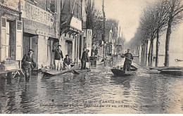 Le Quai D'ASNIERES - Inondations De 1910 - Très Bon état - Asnieres Sur Seine