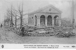 Explosion De SAINT DENIS - 4 Mars 1916 - Poste De Police - Très Bon état - Saint Denis