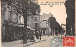 MONTREUIL SOUS BOIS - Boulevard De L'Hôtel De Ville - Très Bon état - Montreuil