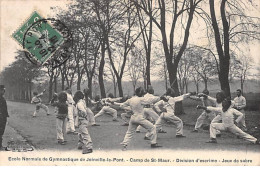 Ecole Normale De Gymnastique De JOINVILLE LE PONT - Camp De Saint Maur - Division D'Escrime - Très Bon état - Joinville Le Pont