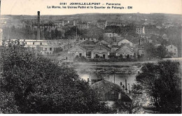 JOINVILLE LE PONT - Panorama - La Marne, Les Usines Pathé Et Le Quartier De Polangis - Très Bon état - Joinville Le Pont