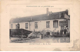 ALFORTVILLE - Inondations De 1910 - Rue Du Parc - Très Bon état - Alfortville