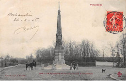 VINCENNES - La Pyramide - Route De Joinville à Vincennes - F. Fleury - Très Bon état - Vincennes