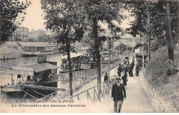 CHARENTON LE PONT - Le Débarcadère Des Bateaux Parisiens - état - Charenton Le Pont