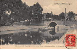 SAINT MAURICE - Sortie Du Canal Souterrain De Joinville à Gravelle - Très Bon état - Saint Maurice