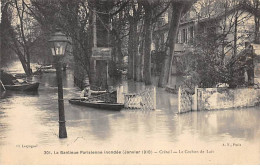 CRETEIL - La Banlieue Parisienne Inondée 1910 - Le Cochon De Lait - Très Bon état - Creteil