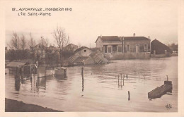 ALFORTVILLE - Inondation 1910 - L'Ile Saint Pierre - Très Bon état - Alfortville