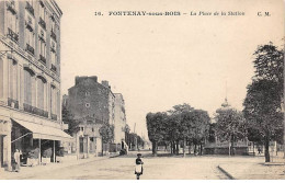 FONTENAY SOUS BOIS - La Place De La Station - Très Bon état - Fontenay Sous Bois