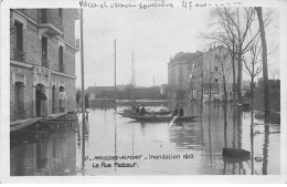 MAISONS ALFORT - Inondation 1910 - La Rue Pasteur - Très Bon état - Maisons Alfort