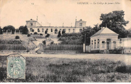 SAUMUR - Le Collège De Jeunes Filles - Très Bon état - Saumur