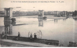 Le Pont De SAINT MATHURIN Avec Perspective Vers Saint Rémy La Varenne - Très Bon état - Sonstige & Ohne Zuordnung