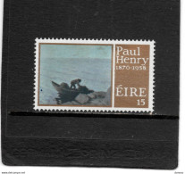 IRLANDE 1976  Art Contemporain, Peinture De Paul Henry Yvert 352 NEUF** MNH - Neufs