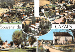 Souvenir De CAZALS - Très Bon état - Cazals