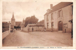 LA CHAPELLE SUR AVEYRON - La Mairie Et L'Eglise - état - Sonstige & Ohne Zuordnung