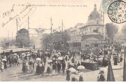 SAINT CLOUD - Entrée Du Parc Le Jour De La Fête - Très Bon état - Saint Cloud