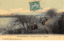 PONT SAINTE MAXENCE - Les Bords De L'Oise - La Pêche - état - Pont Sainte Maxence