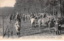 Forêt D'ERMENONVILLE - Rallye Vallière Et Menier - Rendez Vous à La Maison Blanche - Le Départ - Très Bon état - Ermenonville