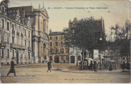 NANCY - Temple Protestant Et Place Saint Jean - état - Nancy