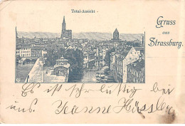 STRASBOURG - Gruss Aus Strassburg - état - Straatsburg