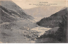 Route Du TOURMALET - La Vallée De Gripp Et Les Hôtels Des Cascades - Très Bon état - Other & Unclassified