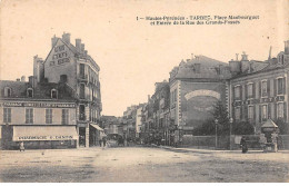 TARBES - Place Maubourguet Et Entrée De La Rue Des Grands Fossés - Très Bon état - Tarbes