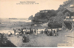 BIARRITZ Pittoresque - Au Port Vieux à L'heure Du Bain - Très Bon état - Biarritz