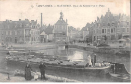 SAINT OMER - MATHURIN - Quai Du Commerce Et Pont - état - Saint Omer