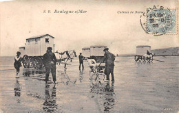 BOULOGNE SUR MER - Cabines De Bains - Très Bon état - Boulogne Sur Mer