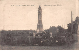 SAINT MARTIN AU LAERT - Monument Aux Morts - Très Bon état - Autres & Non Classés