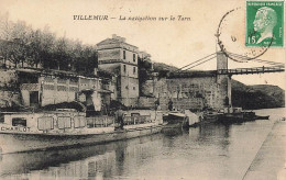 VILLEMUR - La Navigation Sur Le Tarn - Péniche - Autres & Non Classés