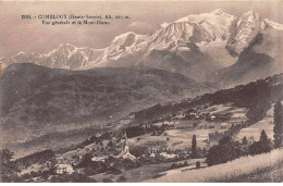 COMBLOUX - Vue Générale Et Le Mont Blanc - Très Bon état - Combloux