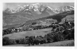 COMBLOUX - Vue Générale Et Le Mont Blanc - Très Bon état - Combloux