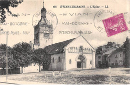 EVIAN LES BAINS - L'Eglise - Très Bon état - Evian-les-Bains