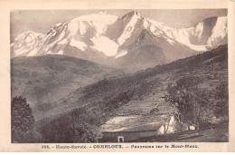 COMBLOUX - Panorama Sur Le Mont Blanc - Très Bon état - Combloux