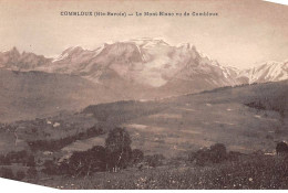COMBLOUX - Le Mont Blanc Vu De Combloux - Très Bon état - Combloux