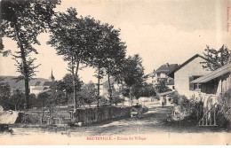 HAUTEVILLE - Entrée Du Village - Très Bon état - Sonstige & Ohne Zuordnung