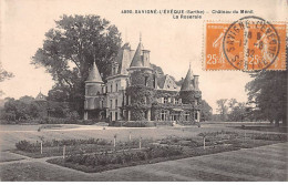 SAVIGNE L'EVEQUE - Château Du Ménil - La Roseraie - Très Bon état - Sonstige & Ohne Zuordnung