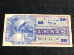 South Viet Nam MILITARY ,Banknotes Of Vietnam-P-M64 Schwan-901 5 Cents, Series 661(1968-1969 LIEN SO) XF AU -1pcs Good Q - Vietnam